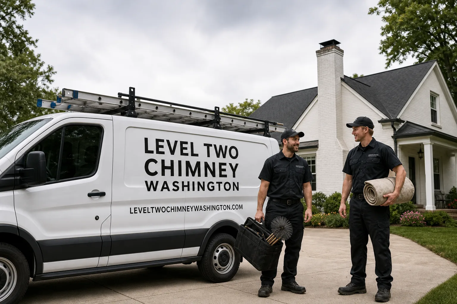 Level Two Chimney Washington chimney cleaning team